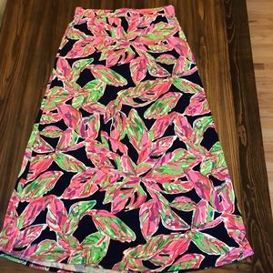 Lilly Pulitzer Maxi Skirt- XL- Like New!